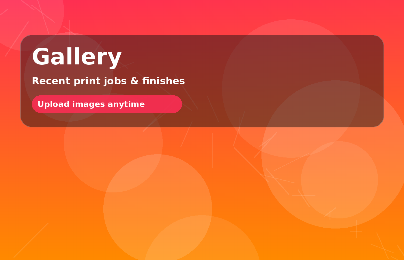 Personal & Event Printing