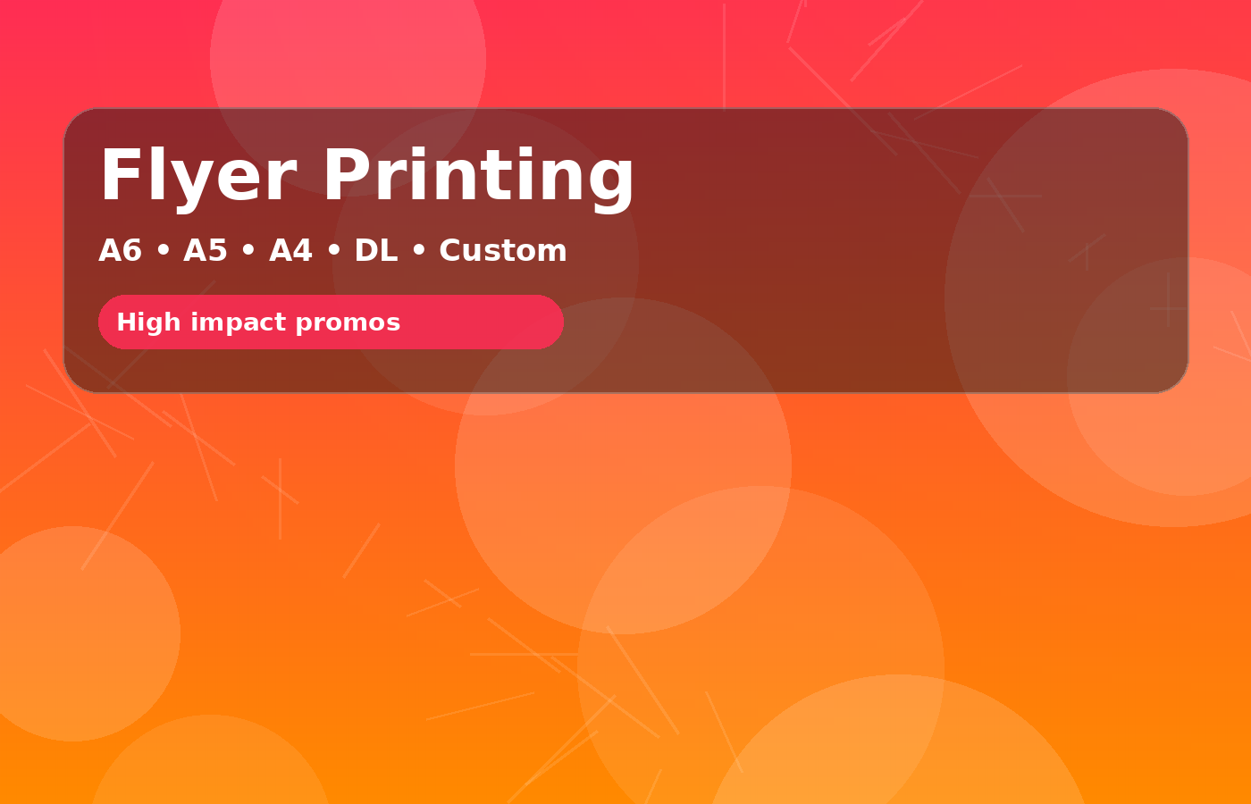 Flyers, Leaflets & Paper Marketing